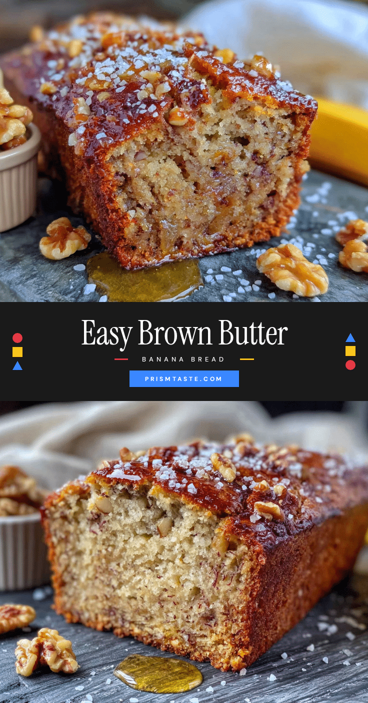 brown butter banana bread recipe