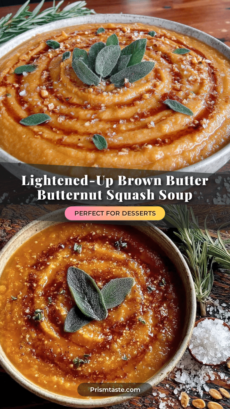 brown butter butternut squash soup recipe
