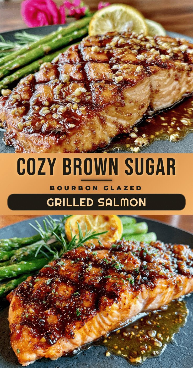 brown sugar bourbon glazed salmon recipe