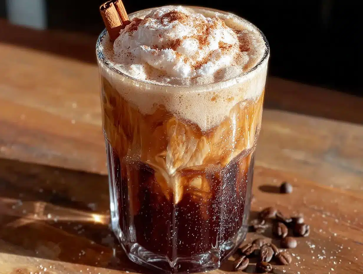 brown sugar oat milk shaken espresso preparation steps