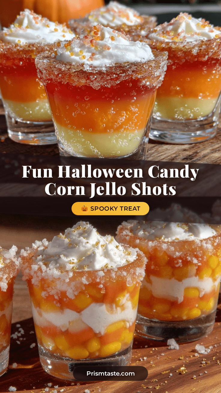 candy corn jello shots recipe