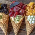 charcuterie cone cups halloween party - featured image
