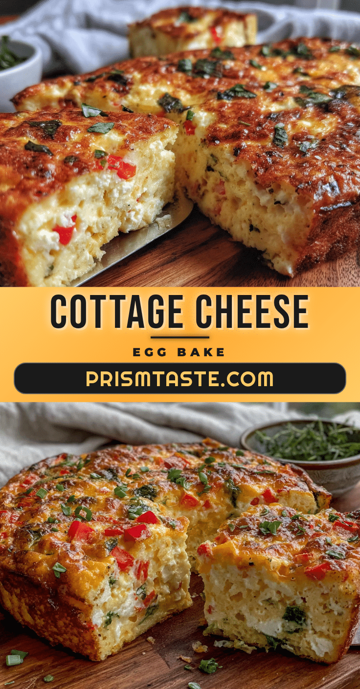 cottage cheese egg bake recipe