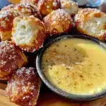 cozy bavarian soft pretzel bites - featured image