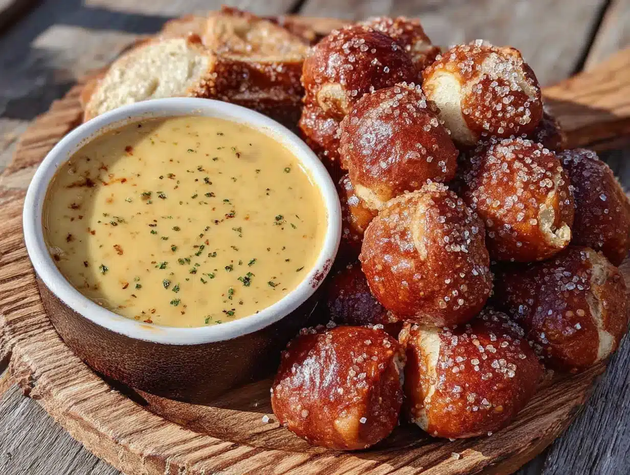 cozy bavarian soft pretzel bites preparation steps