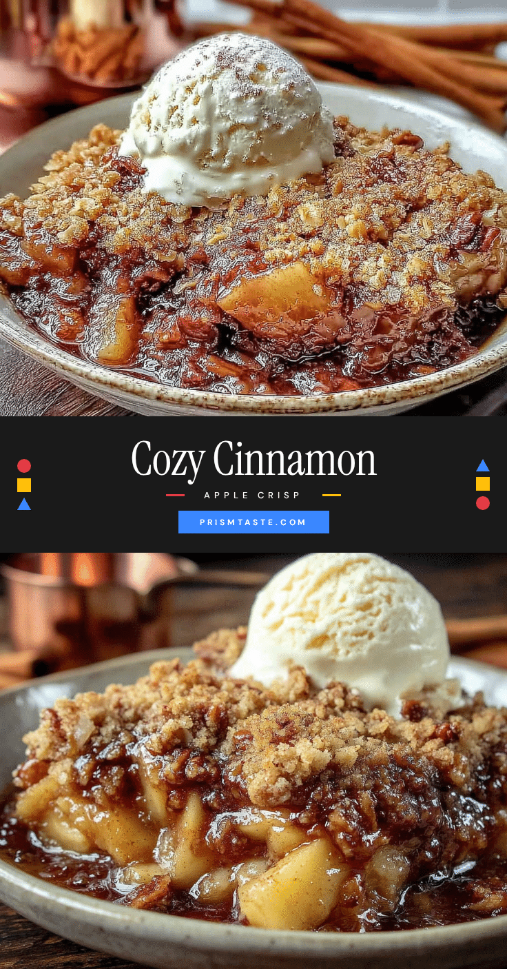 Cozy Cinnamon Apple Crisp recipe