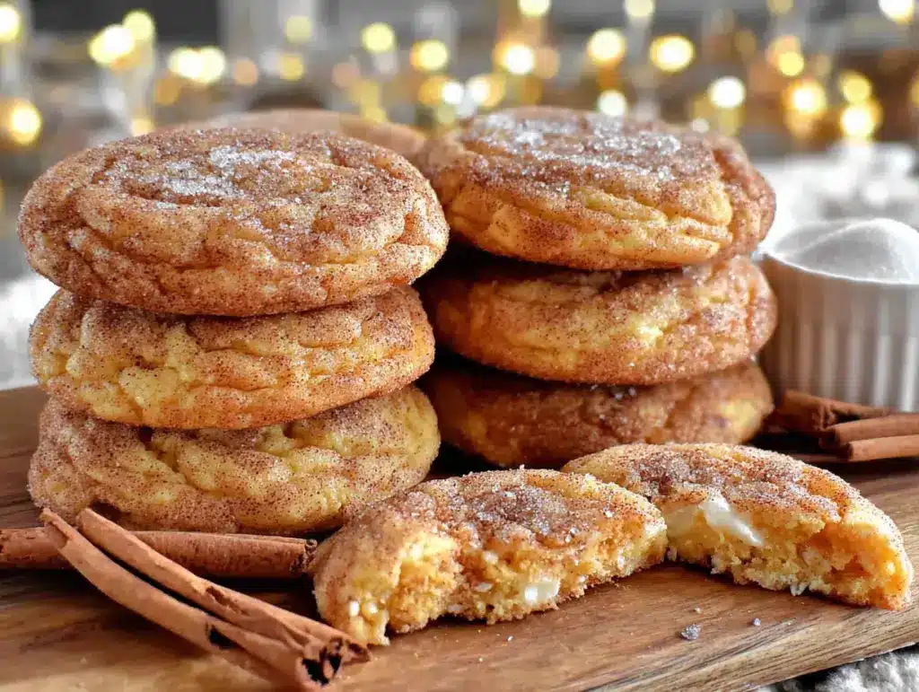 cozy small-batch snickerdoodle cookies - featured image