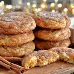 cozy small-batch snickerdoodle cookies - featured image