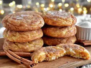 cozy small-batch snickerdoodle cookies - featured image