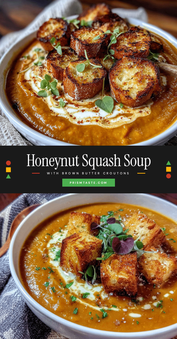 creamy honeynut squash soup recipe