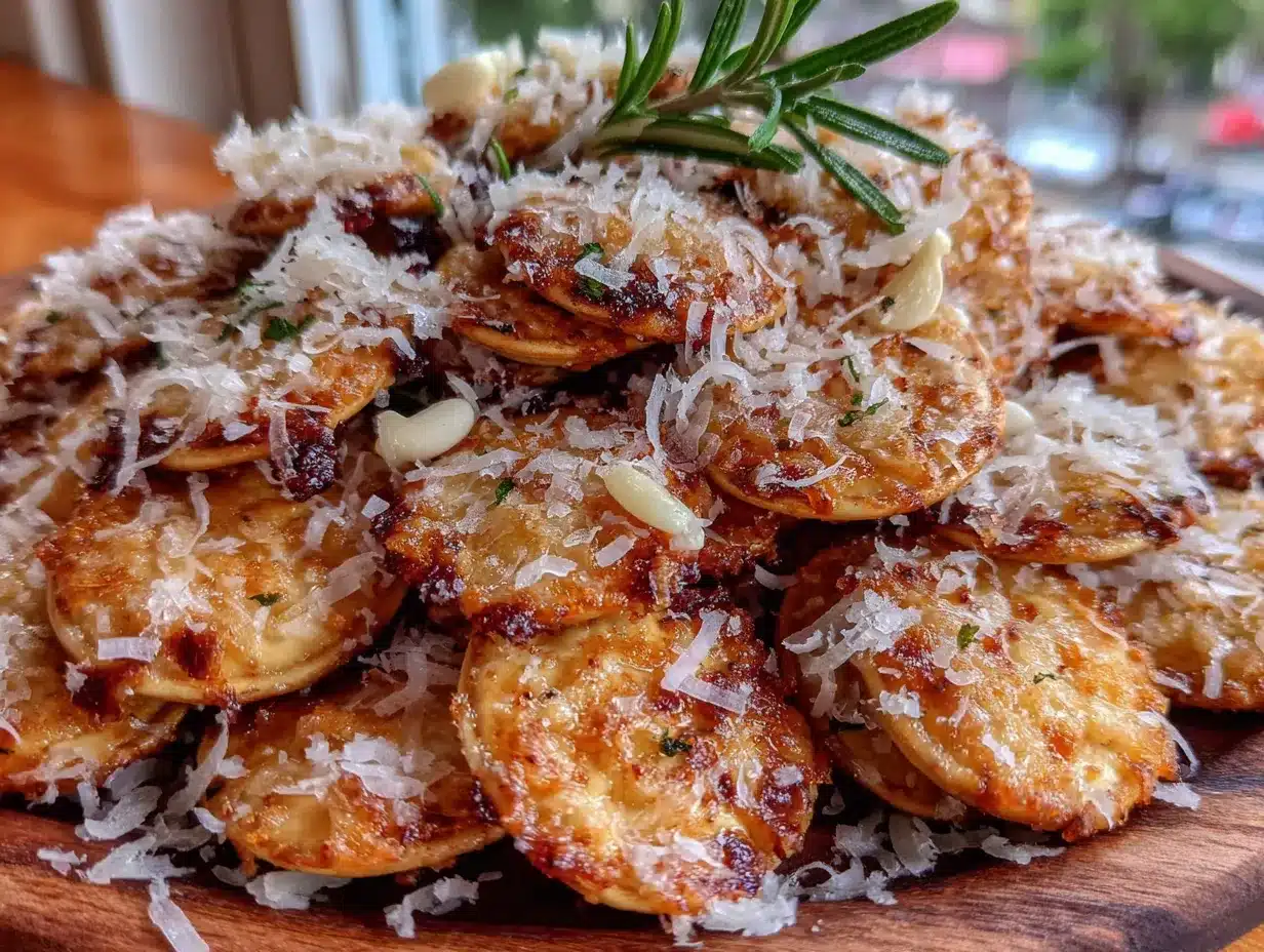 crispy garlic parmesan pumpkin seeds preparation steps