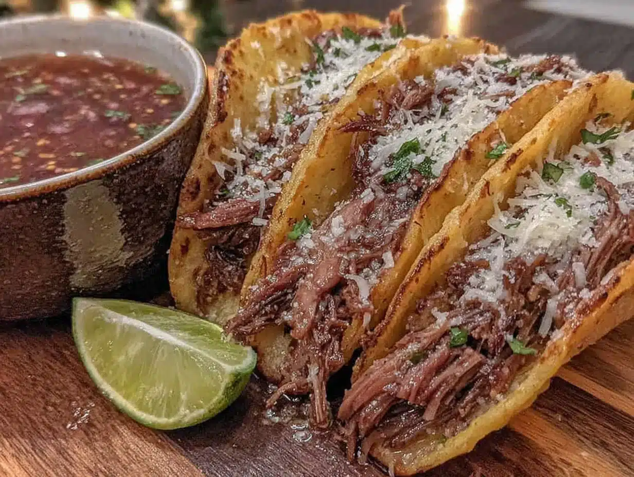 crockpot birria tacos preparation steps