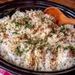 crockpot chicken and rice - featured image