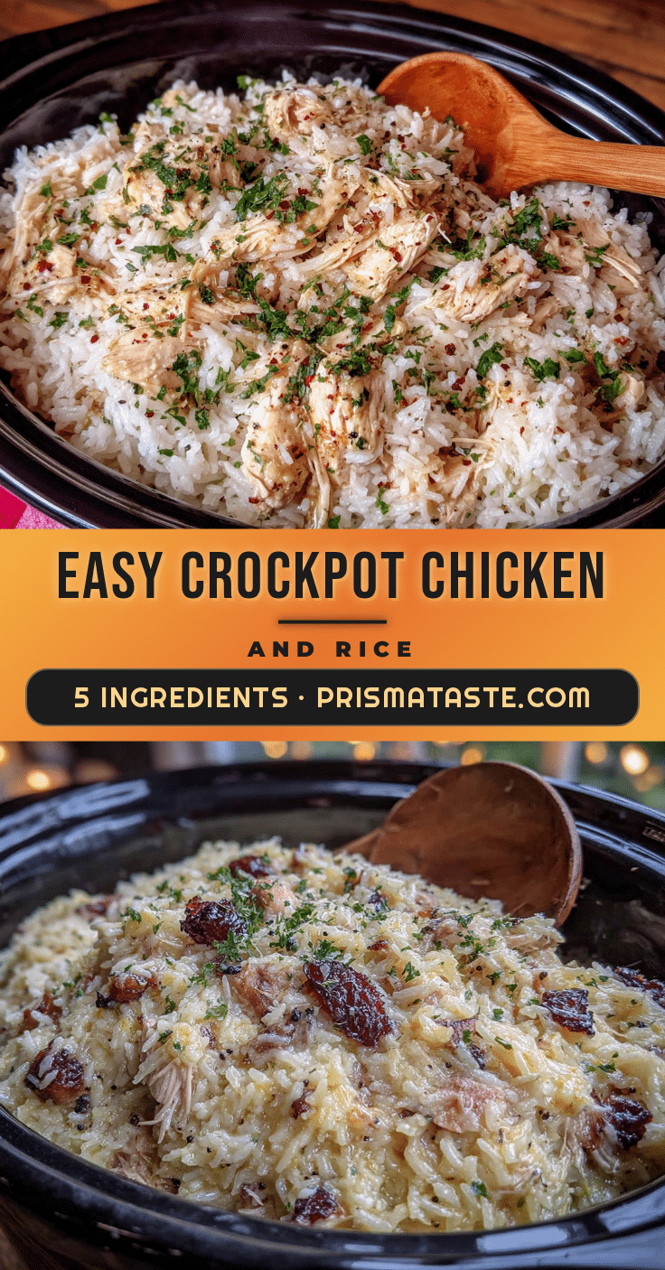 crockpot chicken and rice recipe