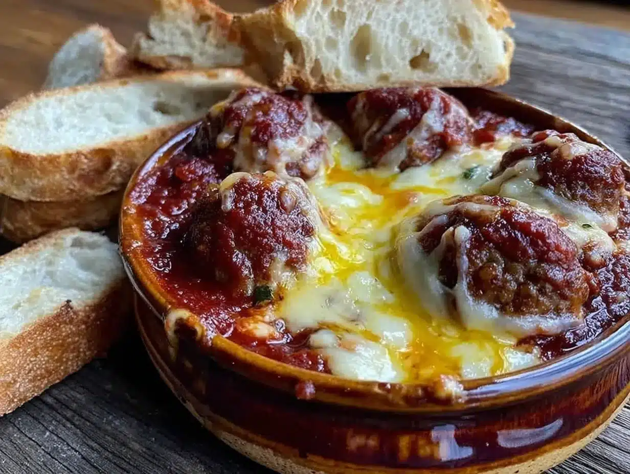 crockpot mummy meatball sub dip preparation steps