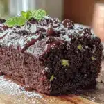 double chocolate zucchini bread - featured image