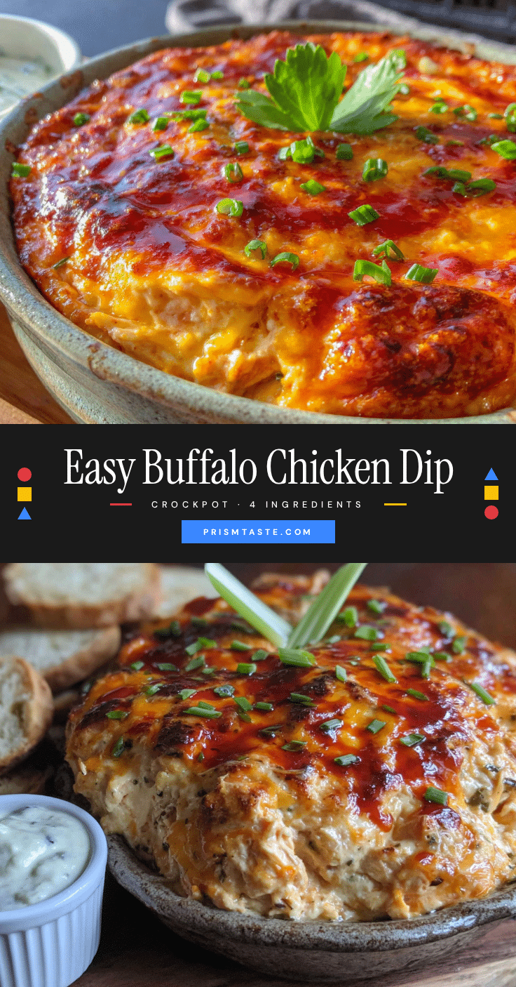 easy buffalo chicken dip recipe