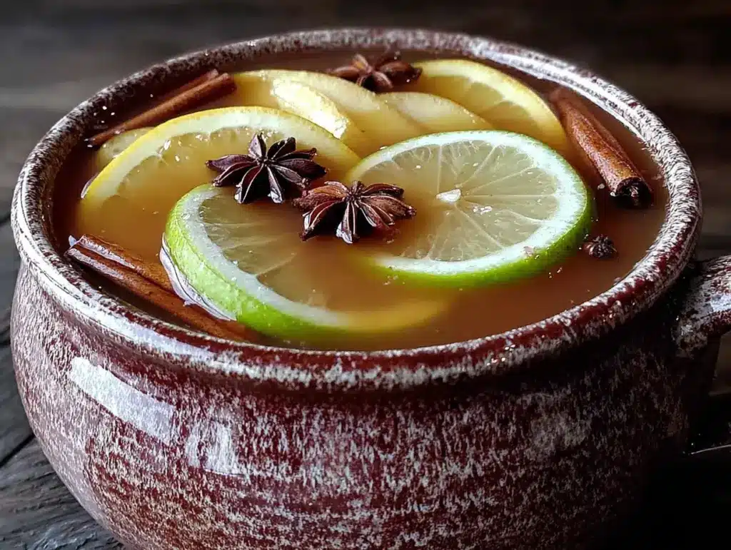 easy slow cooker spiced apple cider recipe - featured image