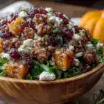 fall harvest salad - featured image