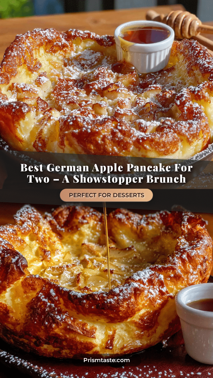german apple pancake for two recipe