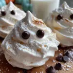 ghost meringue cookies - featured image