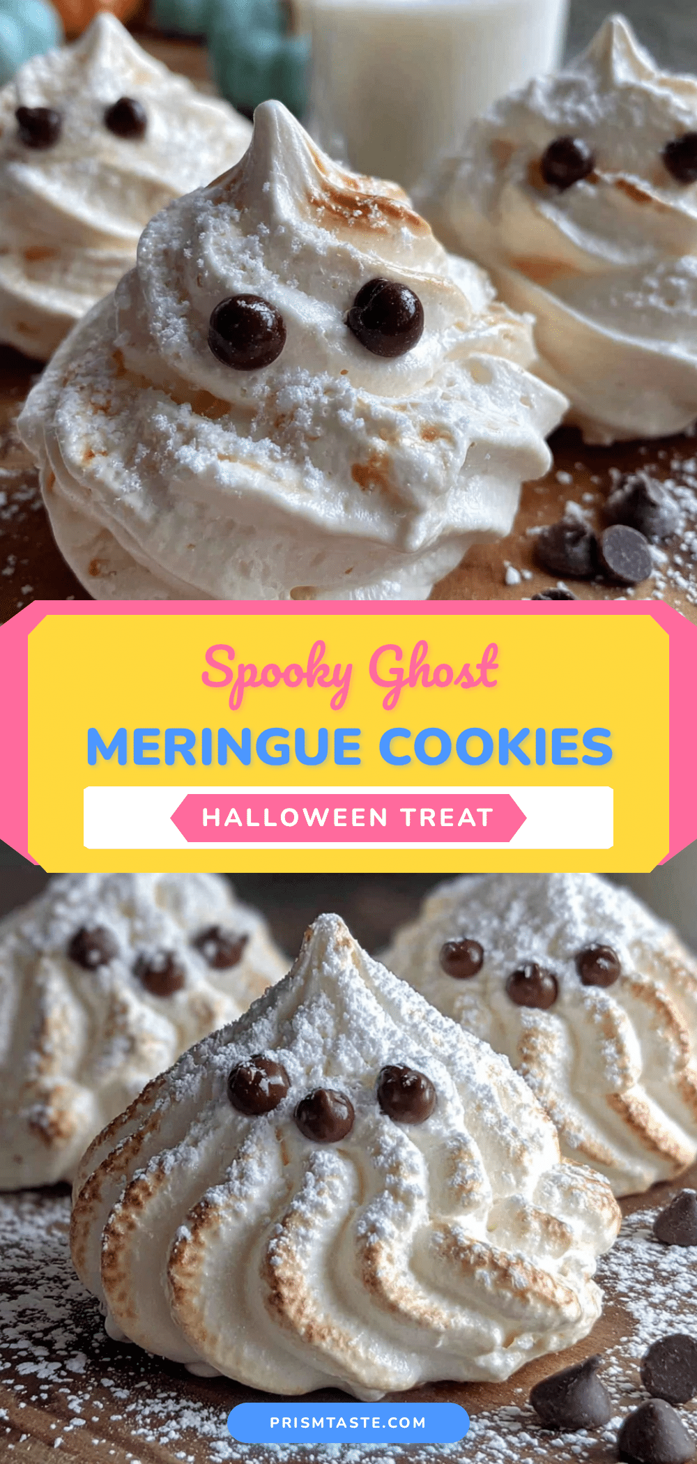 ghost meringue cookies recipe