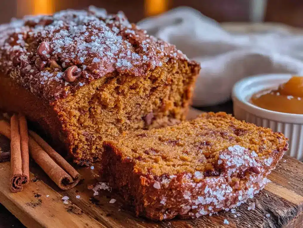 gluten-free pumpkin banana bread - featured image