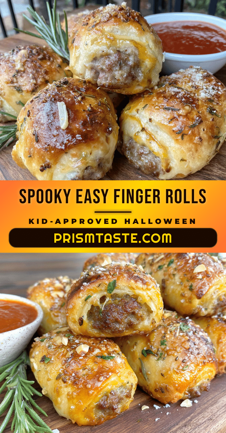Halloween sausage fingers recipe
