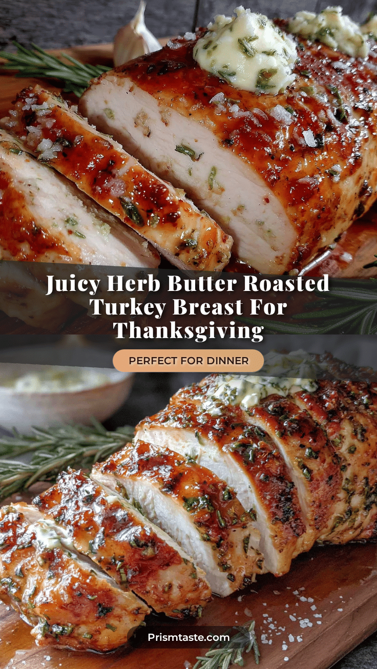 herb butter roasted turkey breast recipe