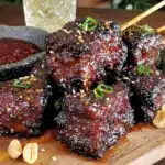 Korean BBQ Beef Skewers - featured image