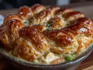 lighter chicken pot pie - featured image