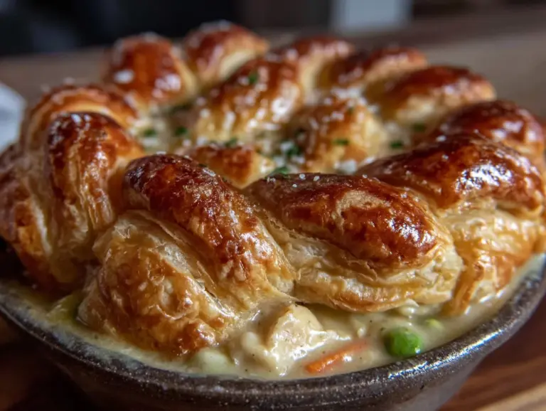 lighter chicken pot pie - featured image