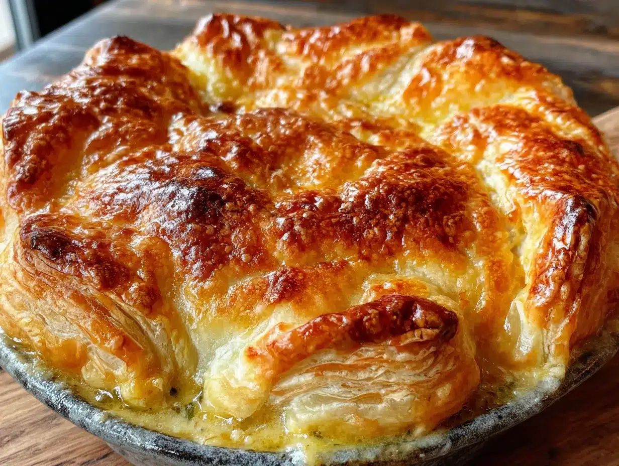 lighter chicken pot pie preparation steps