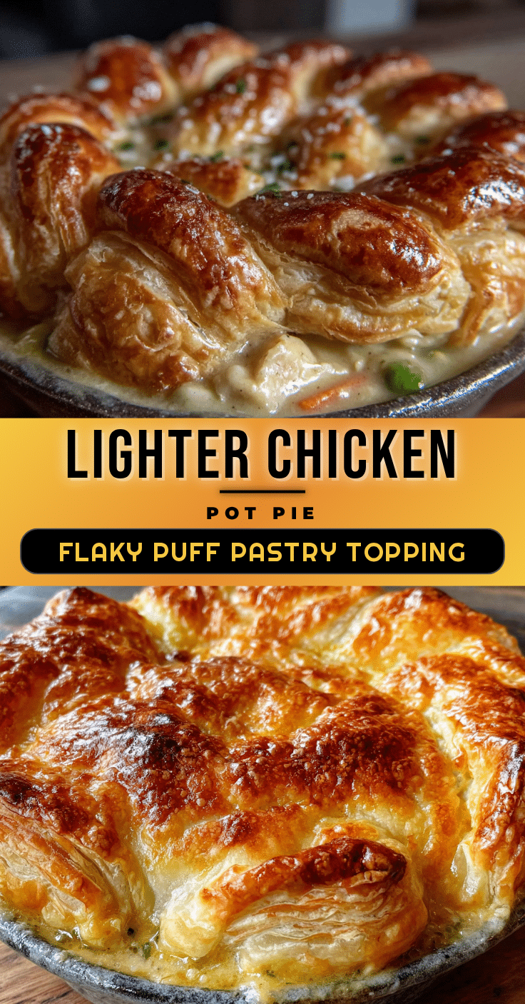 lighter chicken pot pie recipe