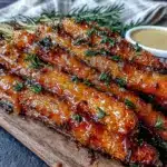 maple glazed carrots - featured image
