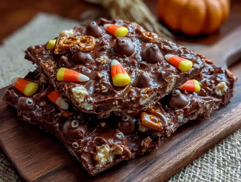monster cookie bark - featured image