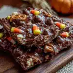 monster cookie bark - featured image