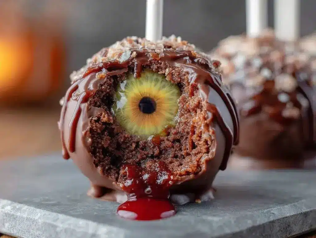 monster eyeball cake pops - featured image