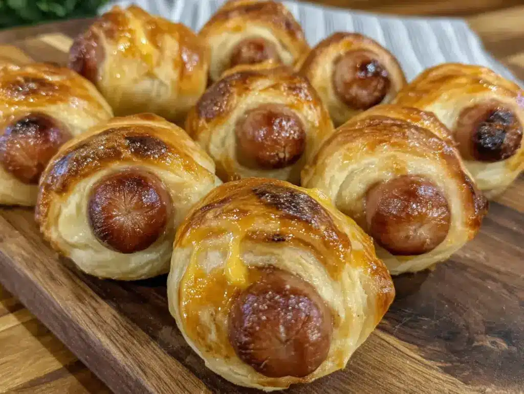 mummy pigs in a blanket - featured image