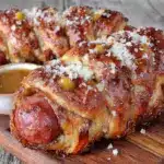 Mummy Stuffed Pretzel Dogs - featured image