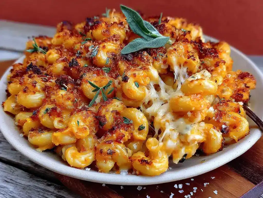 one-pot butternut squash mac and cheese - featured image