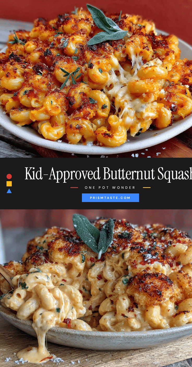 one-pot butternut squash mac and cheese recipe