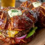 pretzel bun burger - featured image