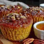 pumpkin baked oatmeal cups - featured image