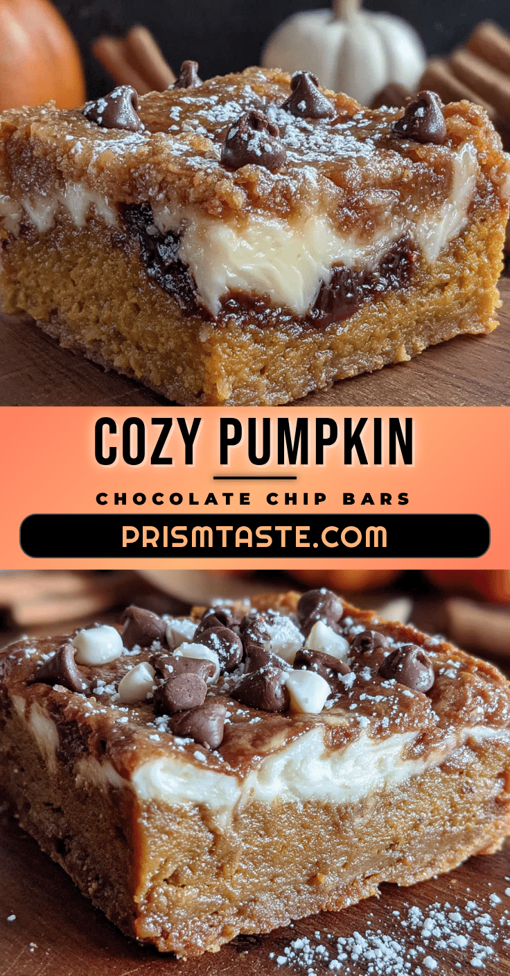pumpkin chocolate chip bars recipe
