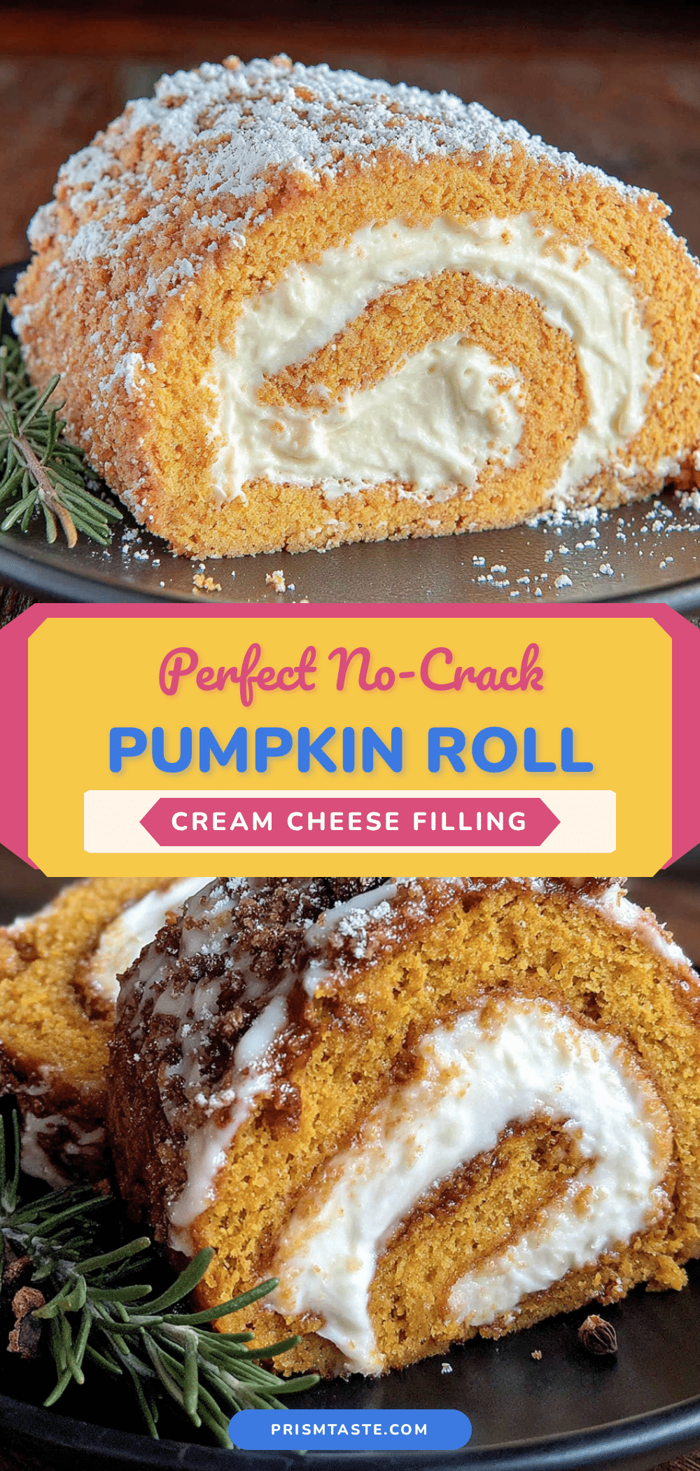 pumpkin roll recipe