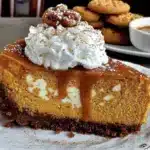 pumpkin spice cheesecake - featured image