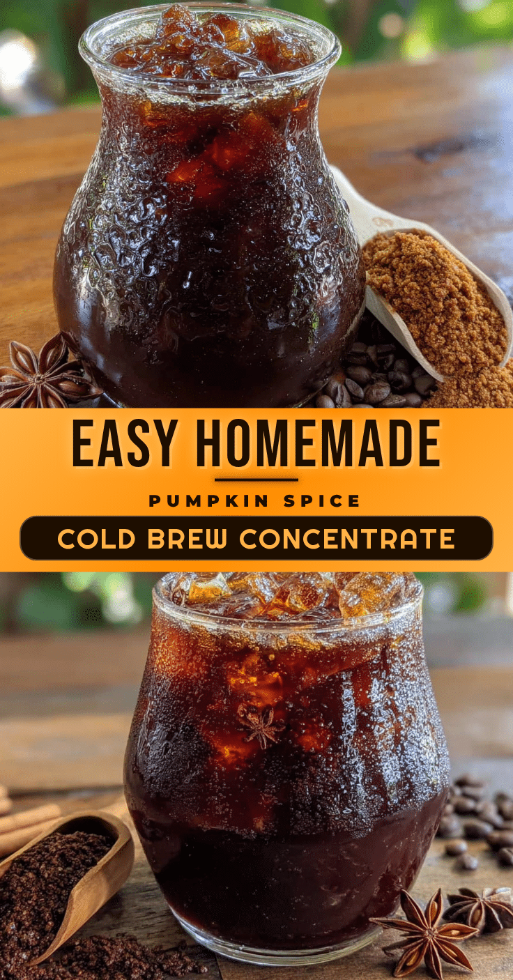 pumpkin spice cold brew concentrate recipe