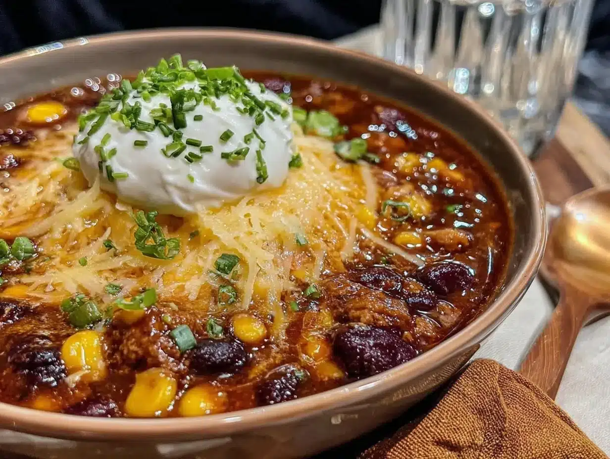 pumpkin turkey chili preparation steps