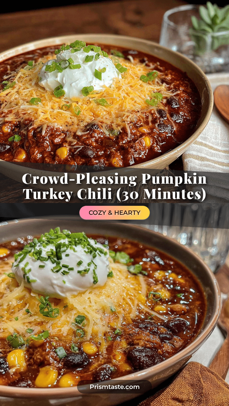 pumpkin turkey chili recipe
